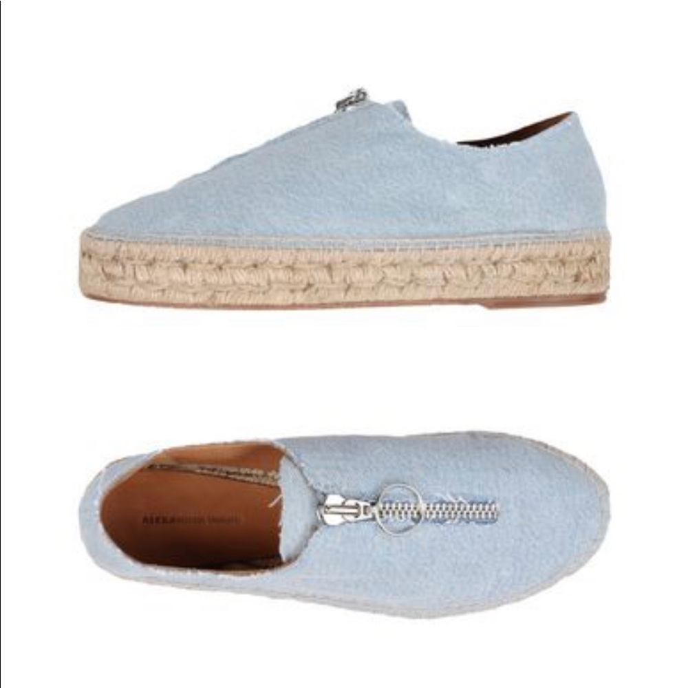 Alexander Wang denim espadrille